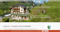 Desktop Screenshot of huettenwirt.com